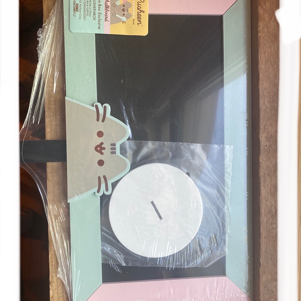 BN Pusheen 2021 Box Exclusive chalkboard